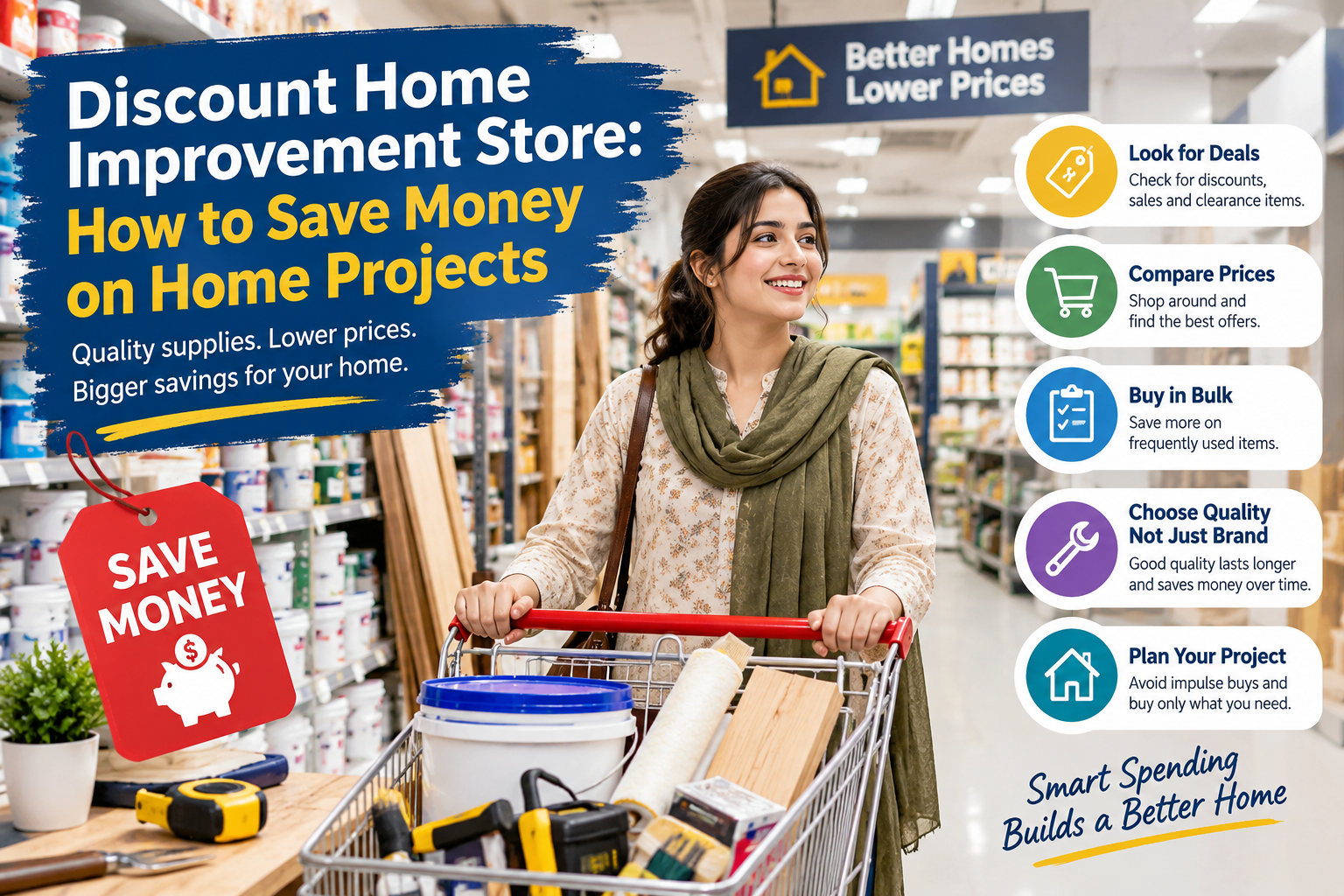 Read more about the article Discount Home Improvement Store: How to Save Money on Home Projects
