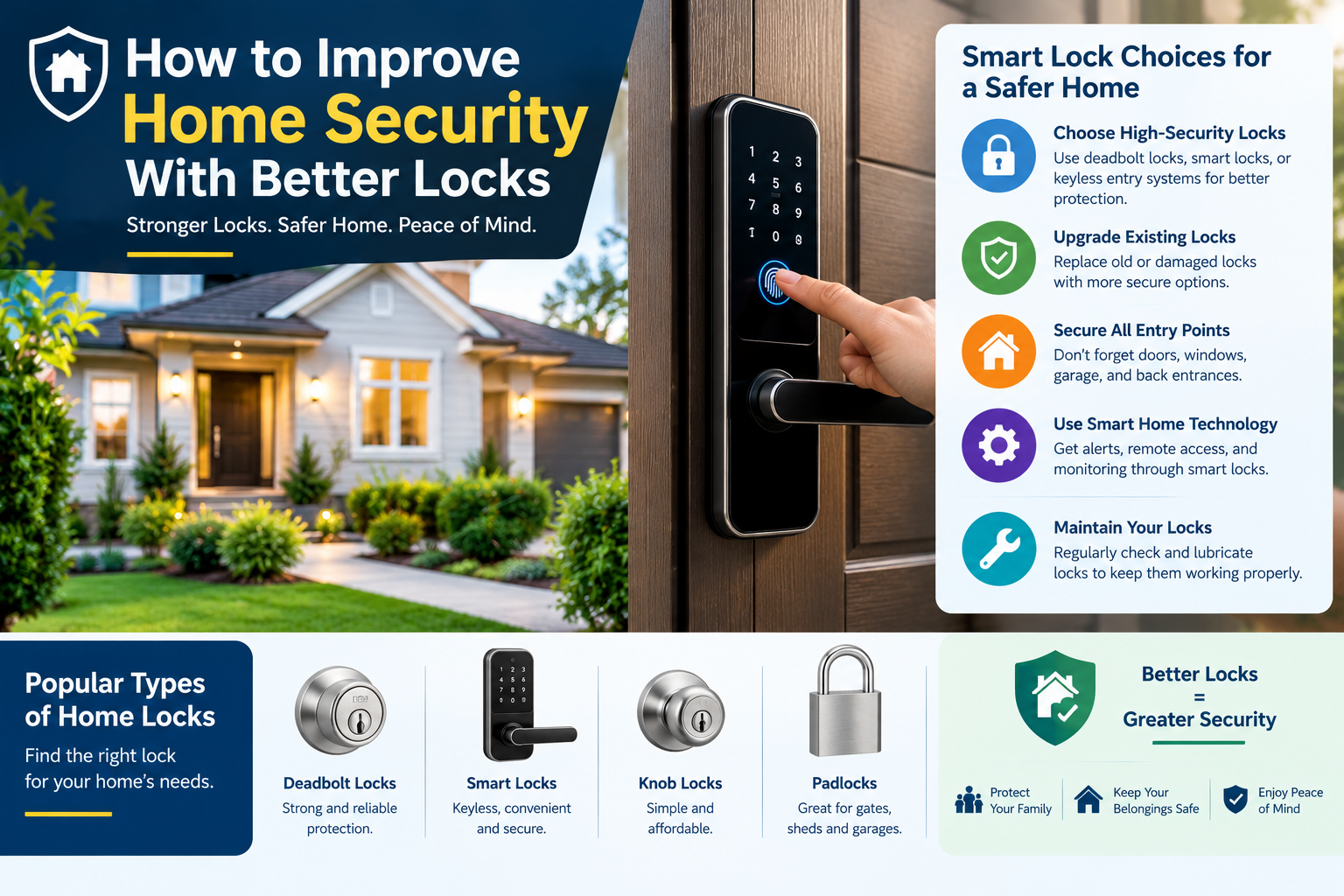 Read more about the article How to Improve Home Security With Better Locks